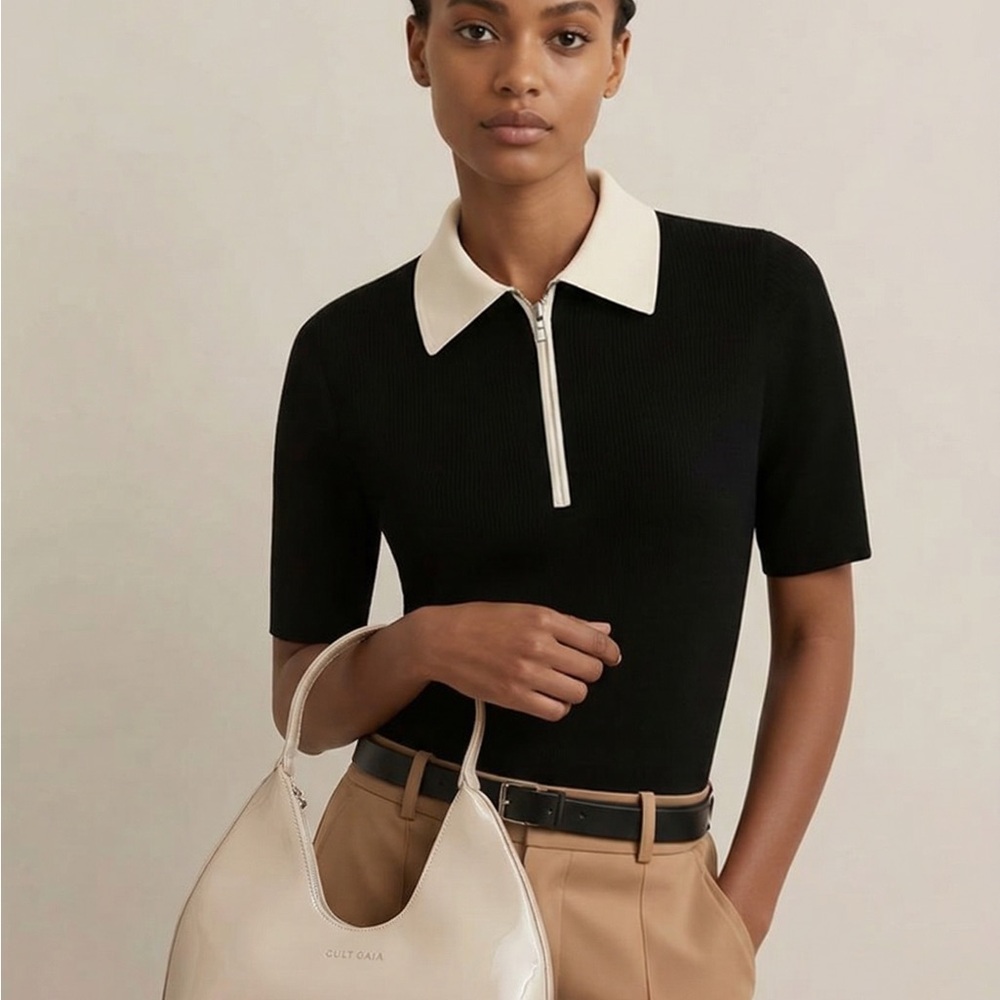 Cult Gaload Patent Leather Hobo Purse